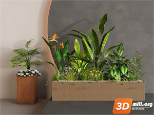 Mini Garden Skp Files 